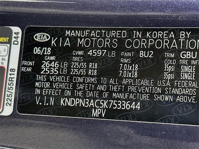Photo of 2019 Pacific Blue Kia Sportage