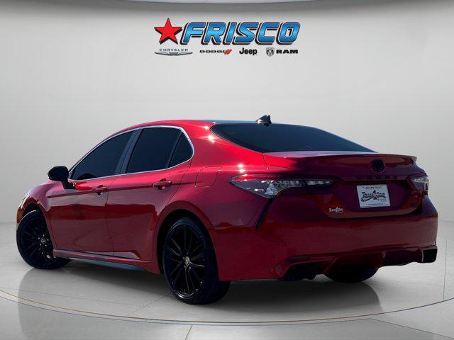 Photo of 2022 Supersonic Red Toyota Camry