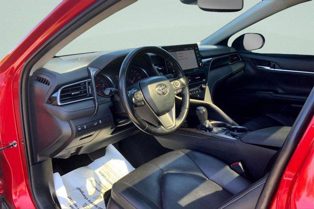 Photo of 2022 Supersonic Red Toyota Camry