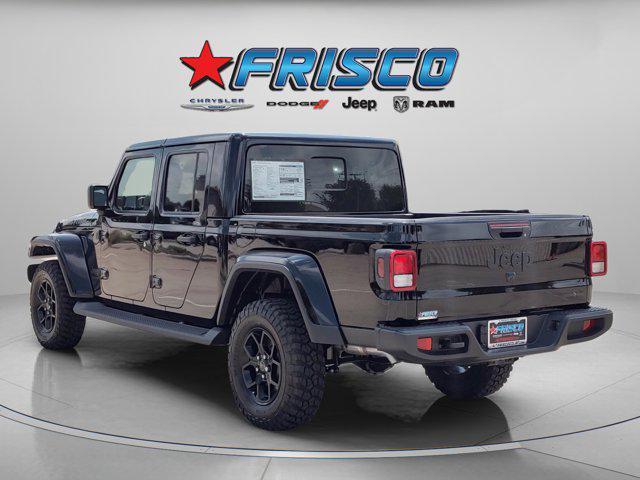 Photo of 2025 Black Clearcoat Jeep Gladiator