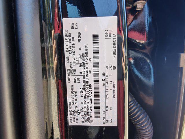 Photo of 2022 AGATE BLACK METALLIC Ford F-150