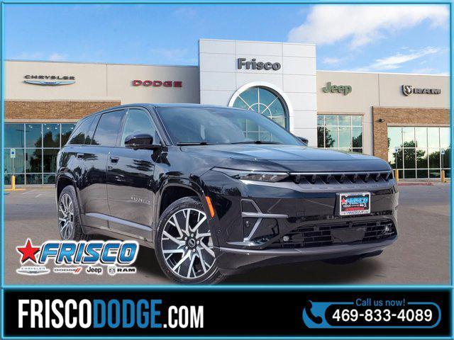 Photo of 2025 Diamond Black Crystal Pearlcoat Jeep Wagoneer S