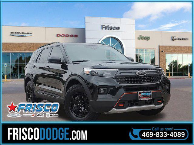 Photo of 2023 AGATE BLACK METALLIC Ford Explorer