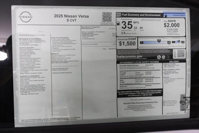 Photo of 2025 Brilliant Silver Metallic Nissan Versa