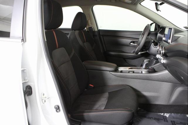 Photo of 2023 Aspen White Tricoat/Super Black Nissan Sentra