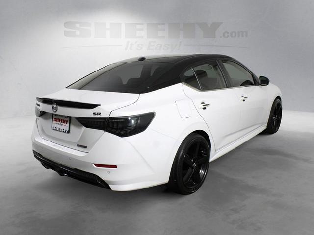 Photo of 2023 Aspen White Tricoat/Super Black Nissan Sentra
