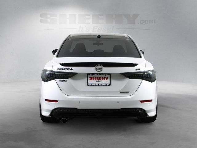 Photo of 2023 Aspen White Tricoat/Super Black Nissan Sentra