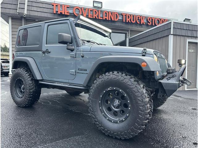 Photo of 2015 Frozen Blue Jeep Wrangler