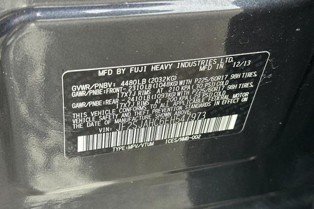 Photo of 2014 Dark Gray Metallic Subaru Forester