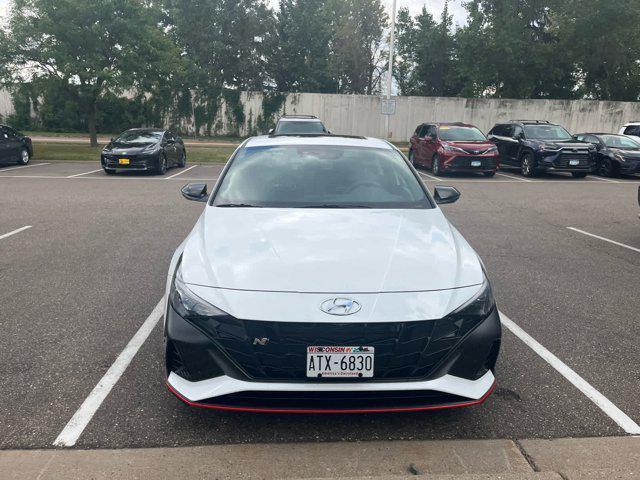 Photo of 2023 Ceramic White Hyundai ELANTRA N