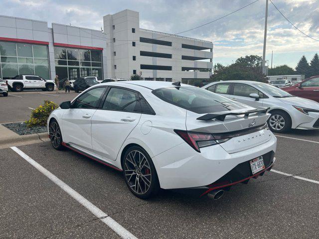 Photo of 2023 Ceramic White Hyundai ELANTRA N