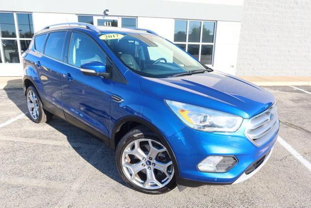 Photo of 2017 Lightning Blue Metallic Ford Escape
