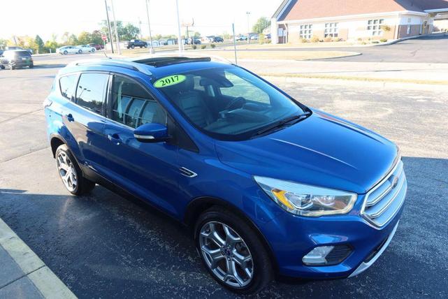 Photo of 2017 Lightning Blue Metallic Ford Escape