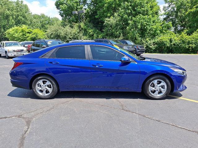 Photo of 2021 Intense Blue Hyundai ELANTRA