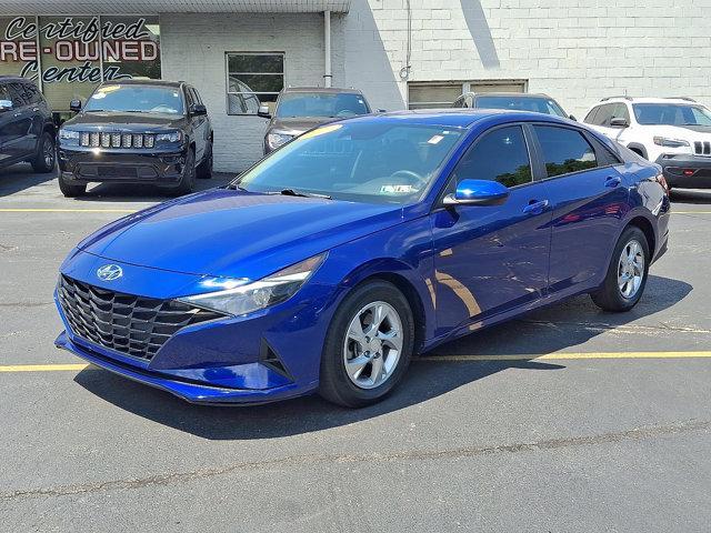 Photo of 2021 Intense Blue Hyundai ELANTRA