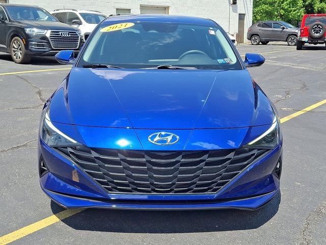 Photo of 2021 Intense Blue Hyundai ELANTRA