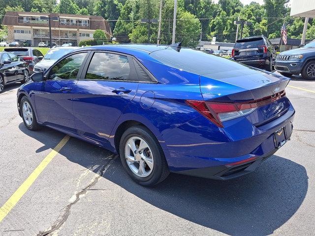 Photo of 2021 Intense Blue Hyundai ELANTRA