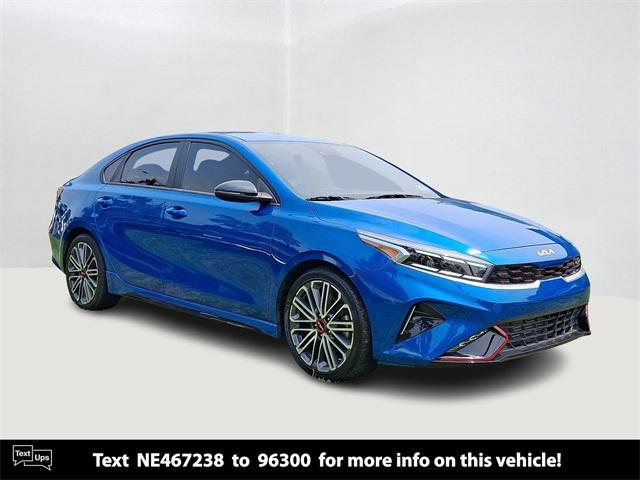 Photo of 2022 Sporty Blue Kia Forte