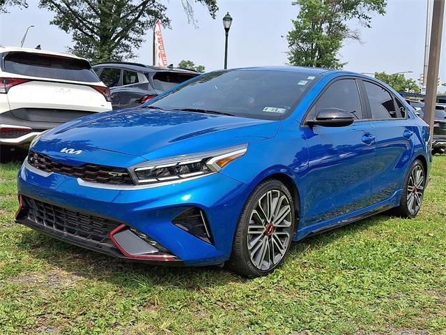 Photo of 2022 Sporty Blue Kia Forte