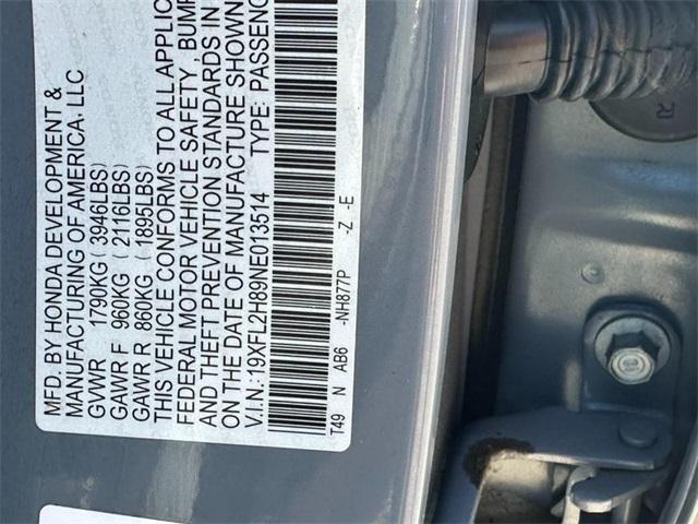 Photo of 2022 Gray Honda Civic