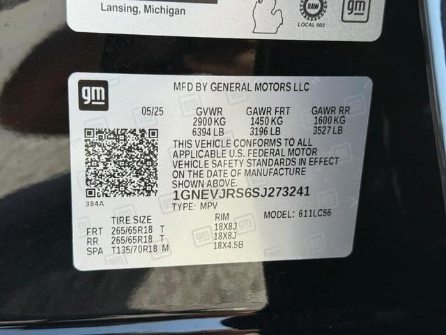 Photo of 2025 Mosaic Black Metallic Chevrolet Traverse