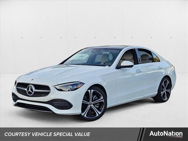 Photo of 2025 Polar White Mercedes-Benz C-Class