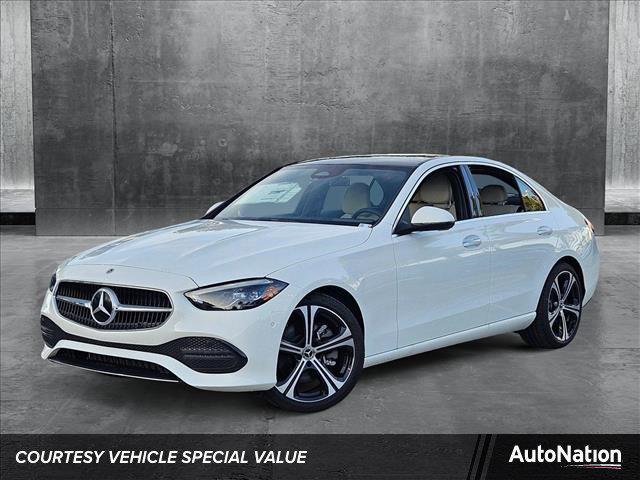 Photo of 2025 Polar White Mercedes-Benz C-Class