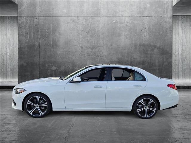Photo of 2025 Polar White Mercedes-Benz C-Class