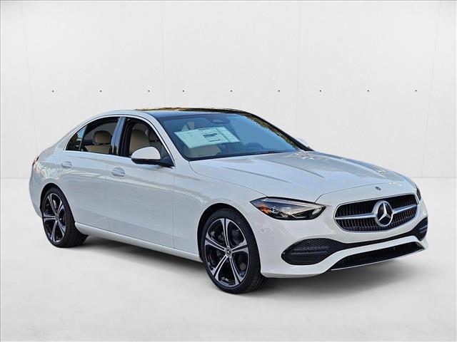 Photo of 2025 Polar White Mercedes-Benz C-Class