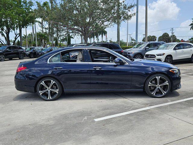 Photo of 2022 Lunar Blue Metallic Mercedes-Benz C-Class