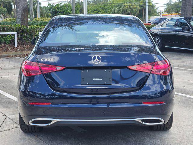 Photo of 2022 Lunar Blue Metallic Mercedes-Benz C-Class