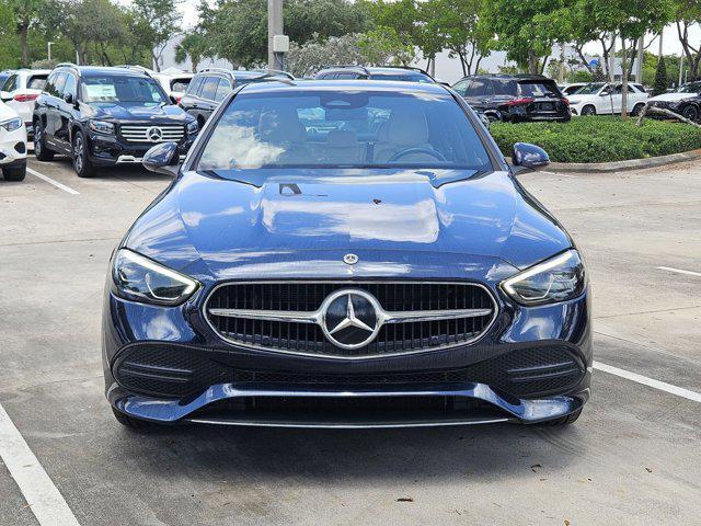 Photo of 2022 Lunar Blue Metallic Mercedes-Benz C-Class