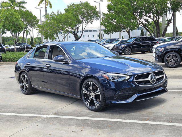 Photo of 2022 Lunar Blue Metallic Mercedes-Benz C-Class