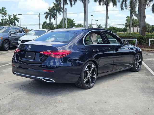 Photo of 2022 Lunar Blue Metallic Mercedes-Benz C-Class