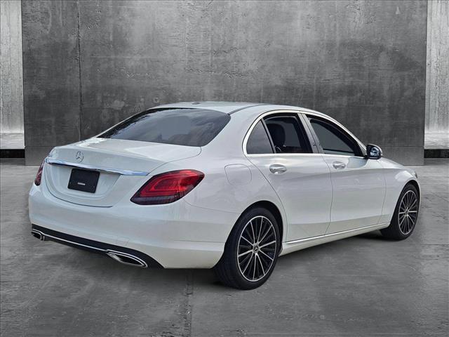 Photo of 2021 Polar White Mercedes-Benz C-Class