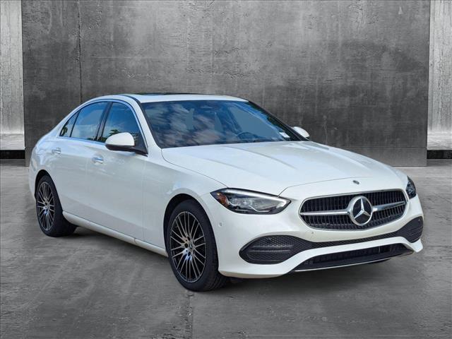 Photo of 2025 Polar White Mercedes-Benz C-Class
