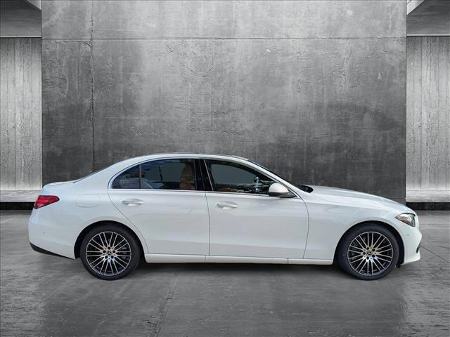 Photo of 2025 Polar White Mercedes-Benz C-Class