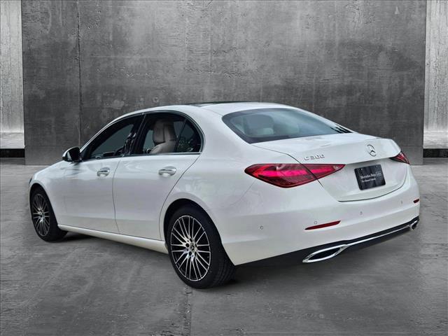 Photo of 2025 Polar White Mercedes-Benz C-Class