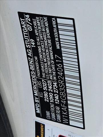Photo of 2025 Polar White Mercedes-Benz C-Class