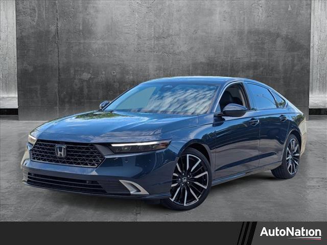 Photo of 2024 Canyon River Blue Metallic Honda Accord Hybrid