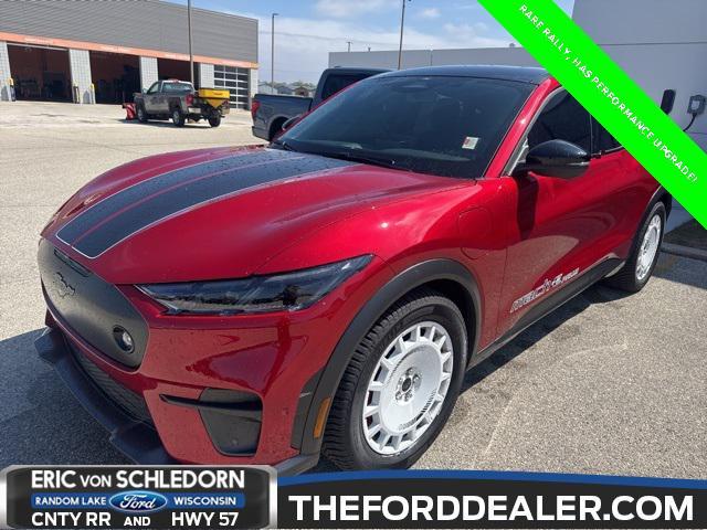 Photo of 2024 Rapid Red Metallic Tinted Clearcoat Ford Mustang Mach-E