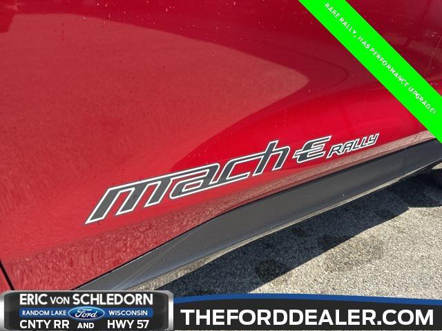 Photo of 2024 Rapid Red Metallic Tinted Clearcoat Ford Mustang Mach-E