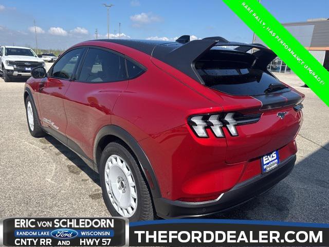 Photo of 2024 Rapid Red Metallic Tinted Clearcoat Ford Mustang Mach-E