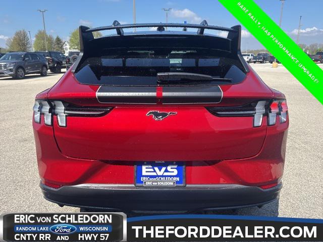 Photo of 2024 Rapid Red Metallic Tinted Clearcoat Ford Mustang Mach-E