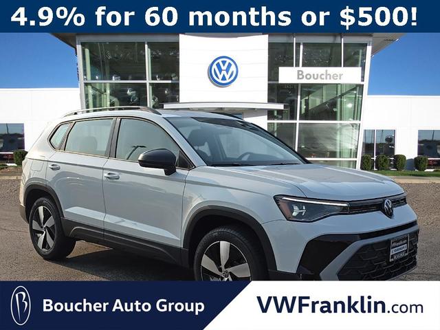 Photo of 2025 Pure White Volkswagen Taos