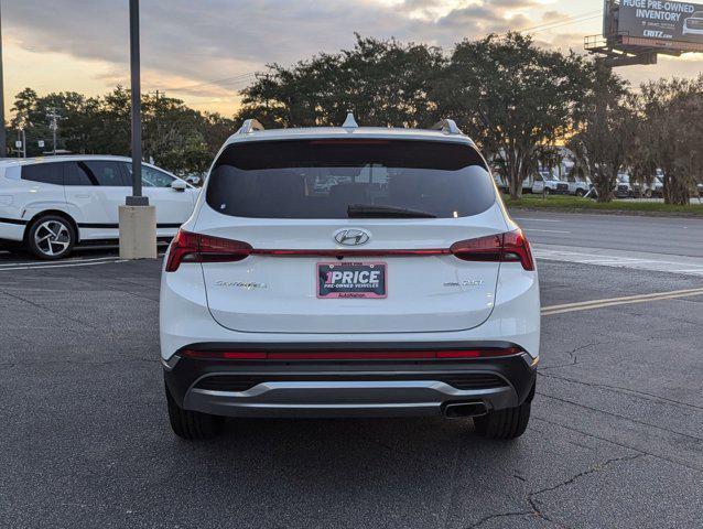 Photo of 2023 Serenity White Pearl Hyundai SANTA FE
