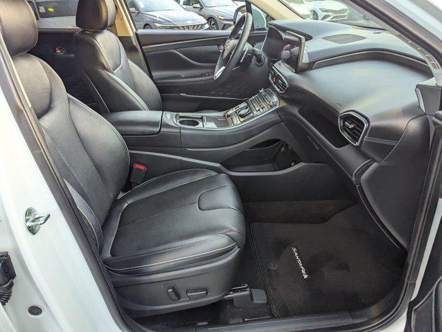 Photo of 2023 Serenity White Pearl Hyundai SANTA FE