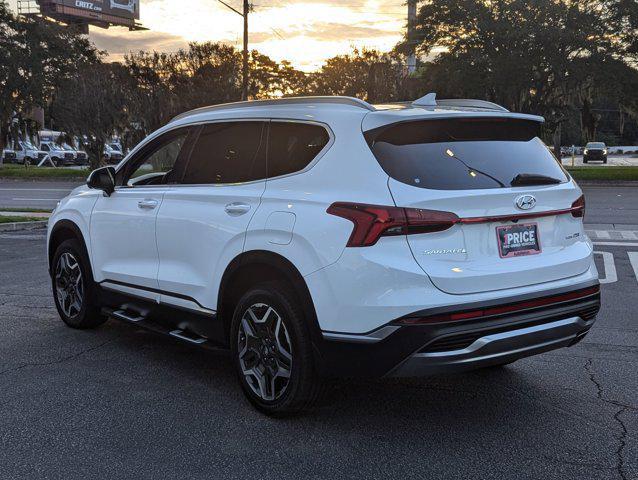 Photo of 2023 Serenity White Pearl Hyundai SANTA FE
