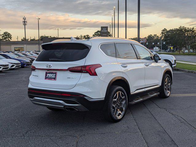Photo of 2023 Serenity White Pearl Hyundai SANTA FE
