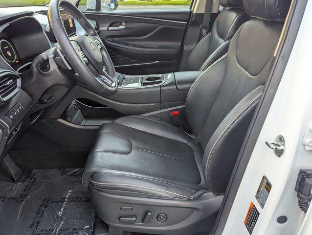 Photo of 2023 Serenity White Pearl Hyundai SANTA FE